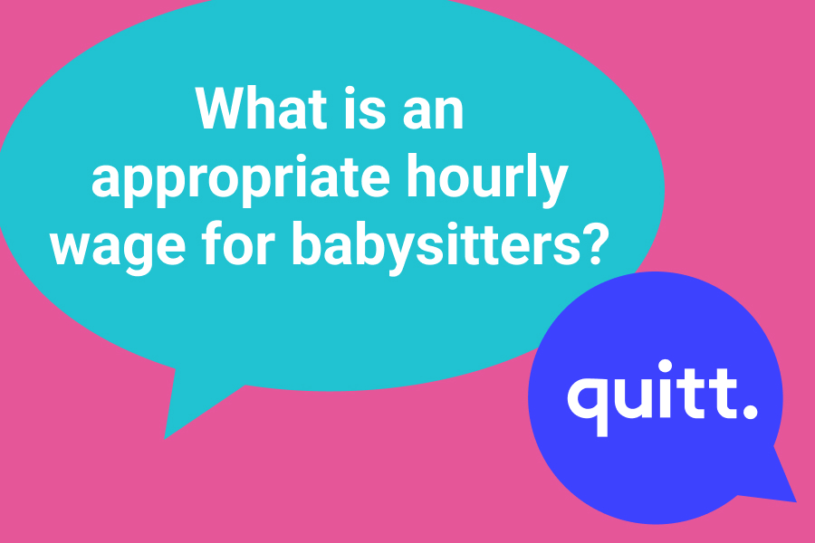 What is an appropriate hourly wage for babysitters?